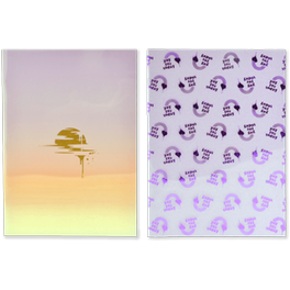 Τετράδιο Καρφίτσα Papermnt PP Α4 Sunset Love (1 Τεμάχιο)