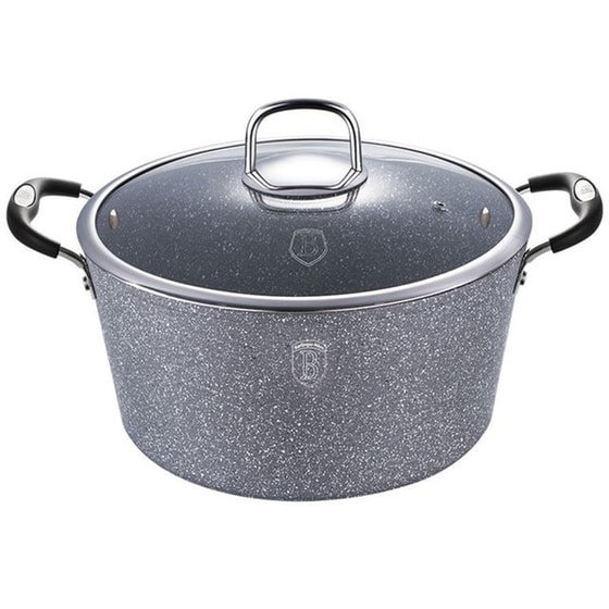 Κατσαρόλα BERLINGER HAUS BH1153 28 cm 6.1 L Γκρι image 0