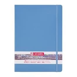 Talens Sketch Book Γαλάζιο 80φυλ. 21x30εκ. 140 Γρ.