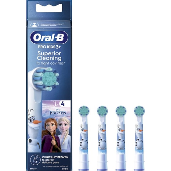 Ανταλλακτικές Κεφαλές Oral-B Pro Frozen 4 Τμχ για Ηλεκτρική Οδοντόβουρτσα image 1