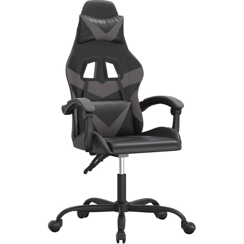 Καρέκλα Gaming VIDAXL 349547 από Τεχνητό Δέρμα - Μαύρο