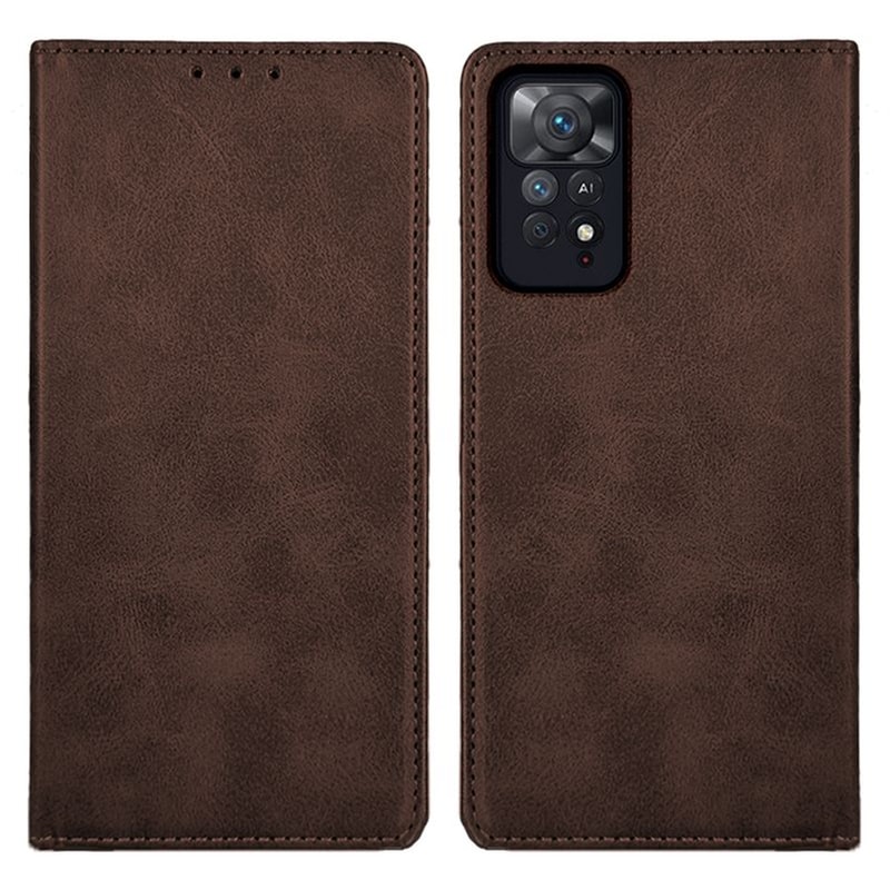 Θήκη Xiaomi Redmi Note 11 Pro 4G/Redmi Note 11 Pro 5G - Sonique Βιβλίο Vintage Magnet - Καφέ