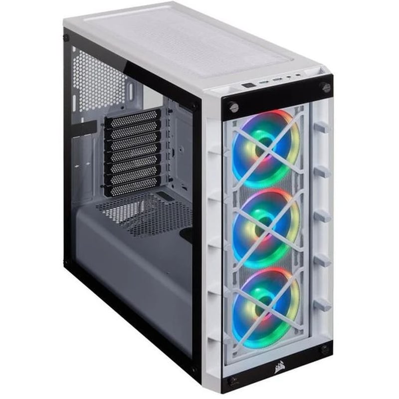 CORSAIR Κουτί Desktop Corsair Crystal 465x RGB - Λευκό