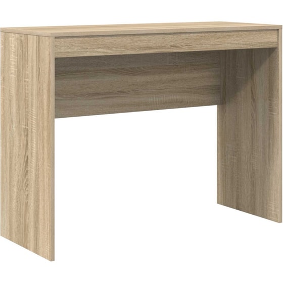 Γραφείο VidaXL 145,5x40x127 cm - Sonoma Δρυς (2 τεμ.) image 3