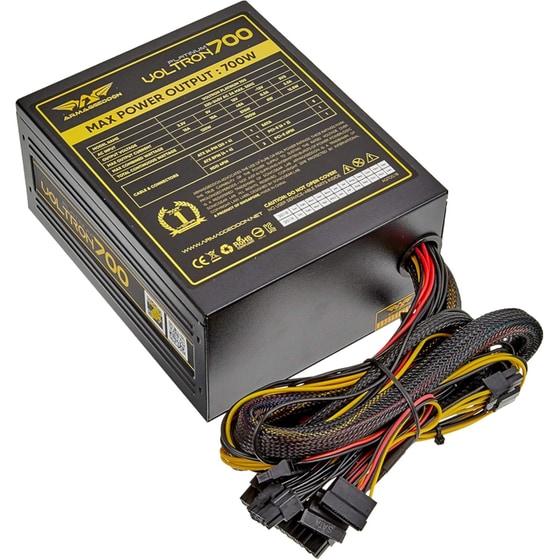 Τροφοδοτικό Υπολογιστή Armaggeddon Voltron Platinum 700W 80+ - Μαύρο image 0