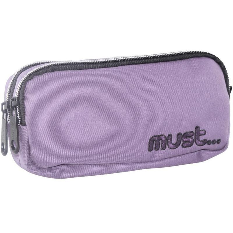 Κασετίνα Βαρελάκι Must Monochrome Rpet Απαλό Μωβ