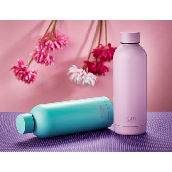 COOLBEE Μπουκάλι Θερμός Purple - 500 ml image 3