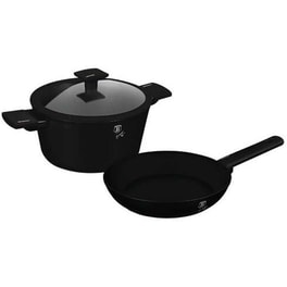 Σετ Μαγειρικά Σκεύη BERLINGER BH-8282 3 τμχ Μαύρο