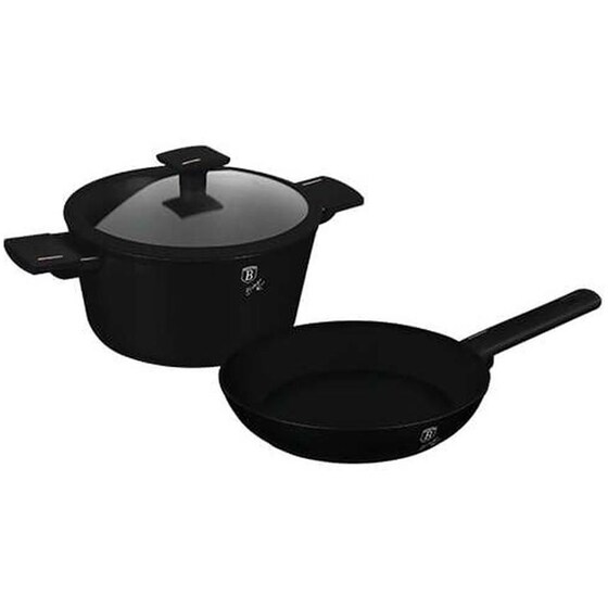 Σετ Μαγειρικά Σκεύη BERLINGER BH-8282 3 τμχ Μαύρο image 0