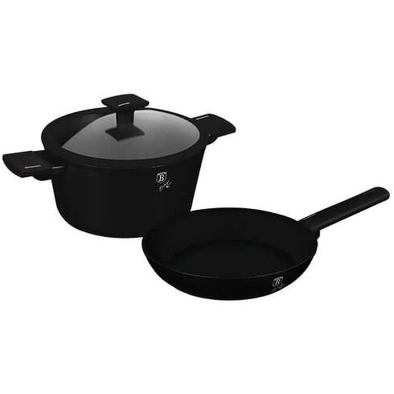 BERLINGER HAUS Σετ Μαγειρικά Σκεύη BERLINGER BH-8282 3 τμχ Μαύρο