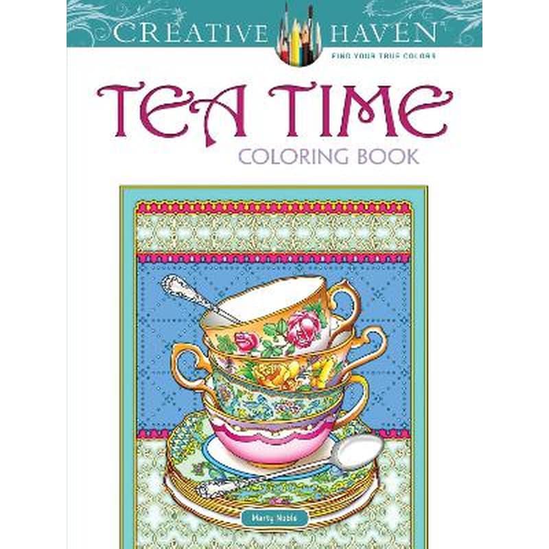 Creative Haven Teatime Coloring Book