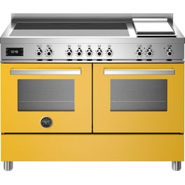 BERTAZZONI PRO125I2EGIT 58 / 58 Lt Κίτρινο Επαγωγική Ηλεκτρική Κουζίνα
