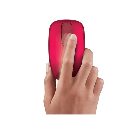 Ασύρματο Ποντίκι Logitech Zone Touch T400 Red Velvet image 3