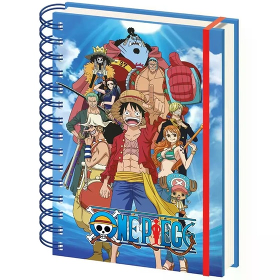 Τετράδιο Σπιράλ Blue Sky Studios Α5 Anime Crew One Piece image 0