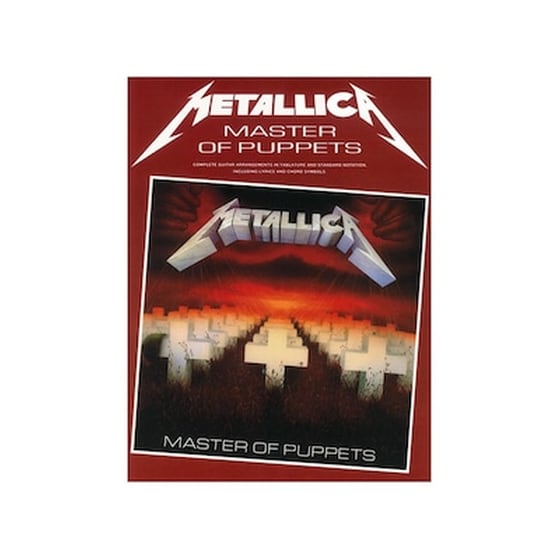 Metallica - Master Of Puppets (guitar/vocal With Tablature) image 1