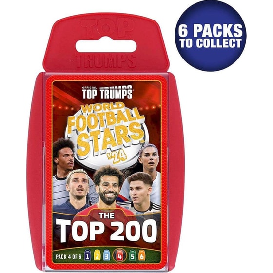 Top Trumps - World Football Stars 2024 (The Top 200) Pack 4 of 6 image 1