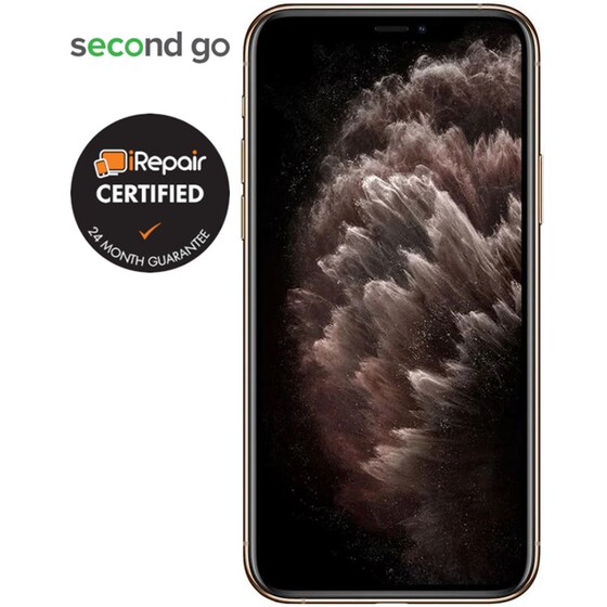 Μεταχειρισμένο Apple iPhone 11 Pro Max 64GB Gold second go Certified by iRepair image 2