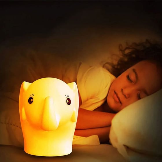 Παιδικό Φωτάκι Νυκτός Led Ango Elephant ANG-223 - Λευκό image 2