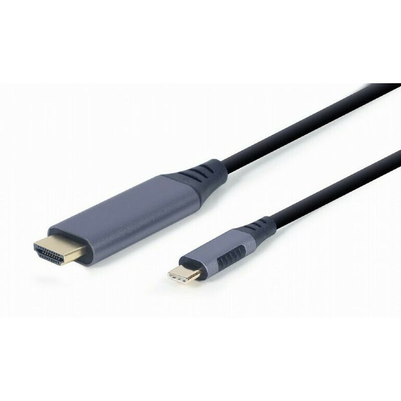 Αντάπτορας CABLEXPERT CC-USB3C-HDMI-01-6 USB-C σε HDMI 1.8m - Γκρι