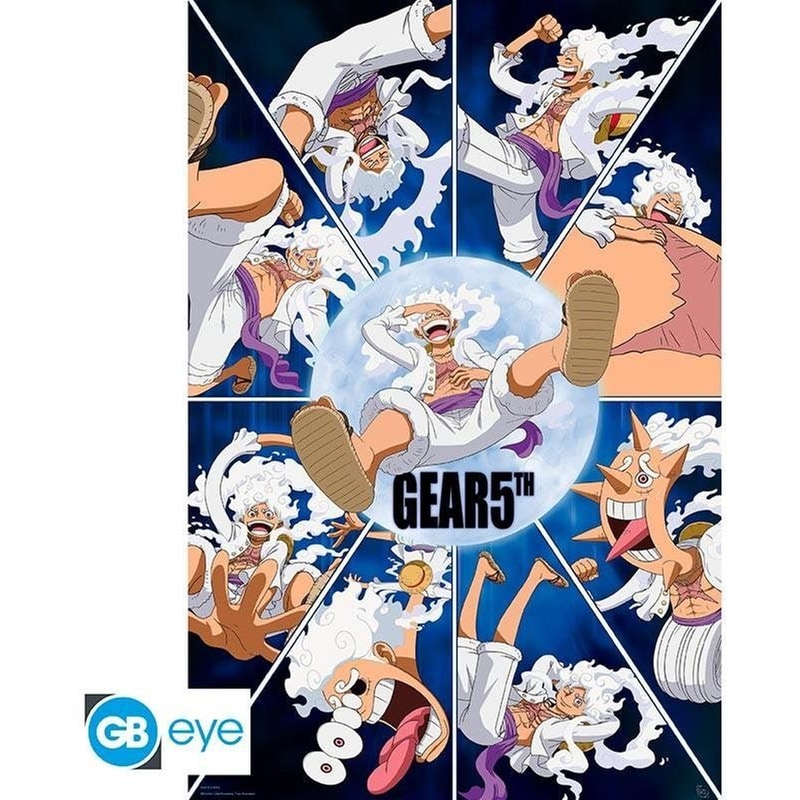 GBEYE Αφίσα One Piece Gear Five Κάθετη 61x92 cm