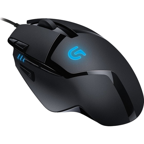 Logitech G G402 Hyperion Fury FPS Mouse RGB Gaming Ενσύρματο Ποντίκι Μαύρο image 1