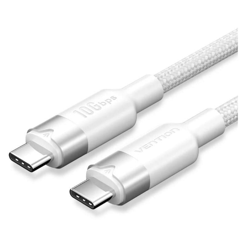 Vention Καλώδιο TRGWF USB-C σε USB-C 1m Λευκό