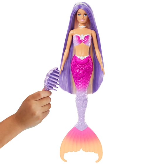 Κούκλα Barbie Γοργόνα Μαγική Μεταμόρφωση - (HRP97) image 1