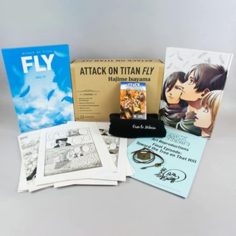 Attack on Titan, Vol. 35: FLY Collectors Box Set