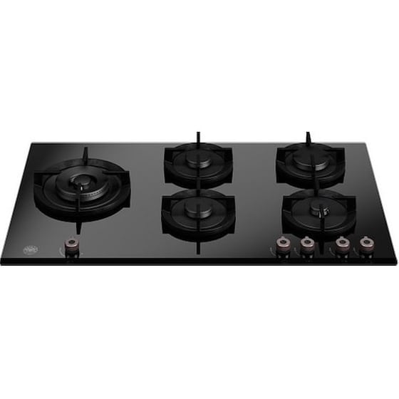 BERTAZZONI P90 5L PRO  90 cm Μαύρo Εστία Αερίου Αυτόνομη image 0