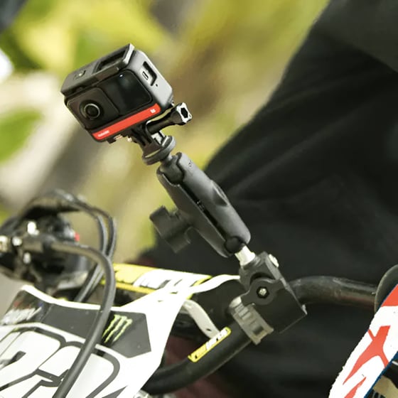 Insta360 Βάση Στήριξης Μοτοσικλέτας για Action Κάμερα image 1