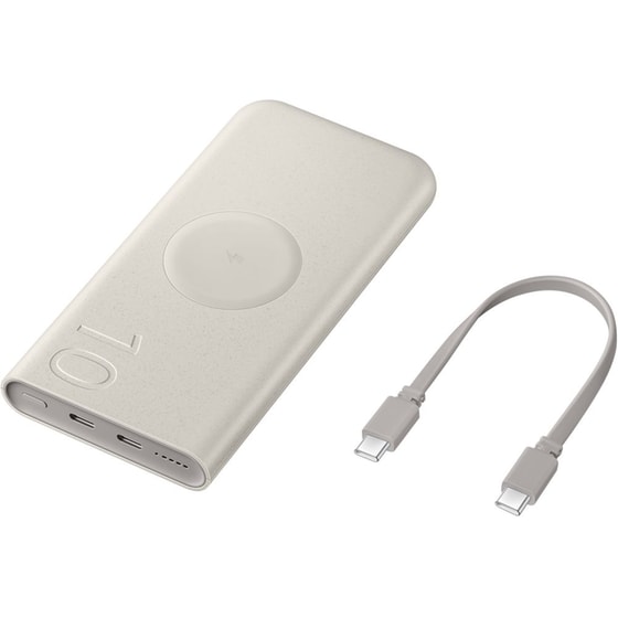 Powerbank Samsung Wireless Battery Pack 10.000mAh - Beige image 5