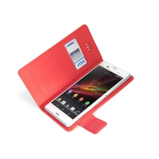 Θήκη Universal Tucano Polpo L Wallet - Κόκκινο image 1