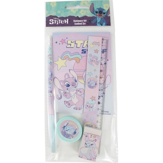 Σχολικό Σετ Γραφής με Σημειωματάριο Gim Stitch Gen Z image 0