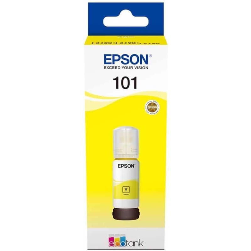 Epson 101 Κίτρινο Μελάνι Εκτυπωτή T03V44A