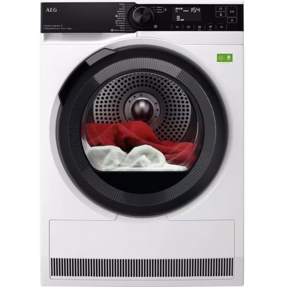 AEG TR9396CE 9 kg με Αντλία Θερμότητας Λευκό Στεγνωτήριο Ρούχων image 0