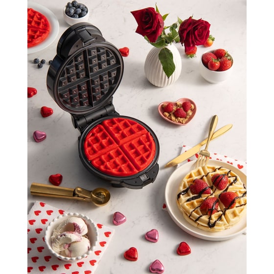 Βαφλιέρα ΙΖΖΥ IZ-2003 Στρογγυλό Σχήμα 1000W Μαύρο image 5