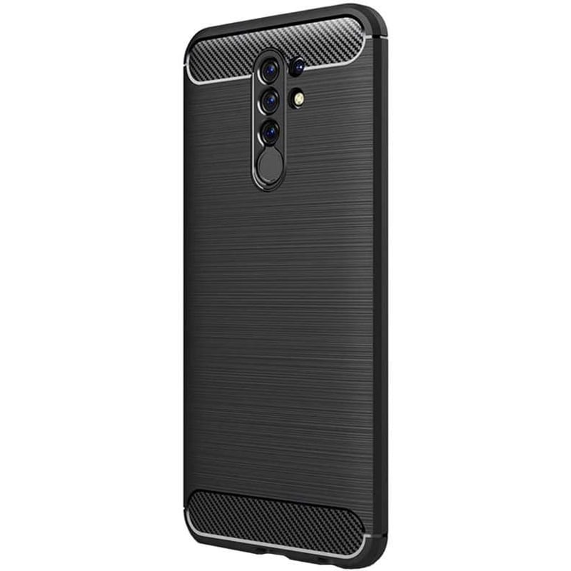 Θήκη Xiaomi Redmi 9 - Tech-protect Carbon Armor - Black