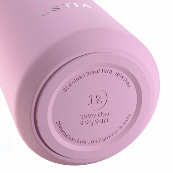 Ποτήρι Θερμός Estia Save The Aegean Pulse Lavender 800ml image 2