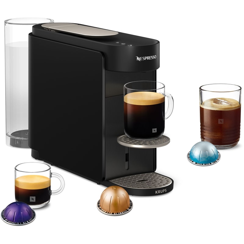 Nespresso® VERTUO UP KRUPS XN9408F0 Ink Black Μηχανή Καφέ