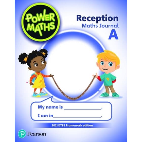 Power Maths Reception Journal A - 2021 edition image 0