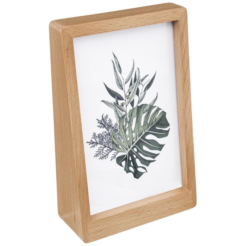 Κορνίζα Spitishop A-S Hori 188014B Ξύλινη 10x15 cm - Μπεζ