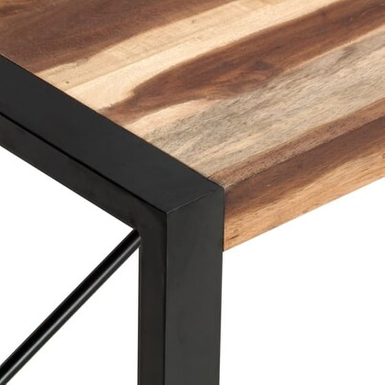 Τραπεζάκι Σαλονιού VidaXL από Μασίφ Ξύλο Sheesham 120x60x40cm - Καφέ image 4