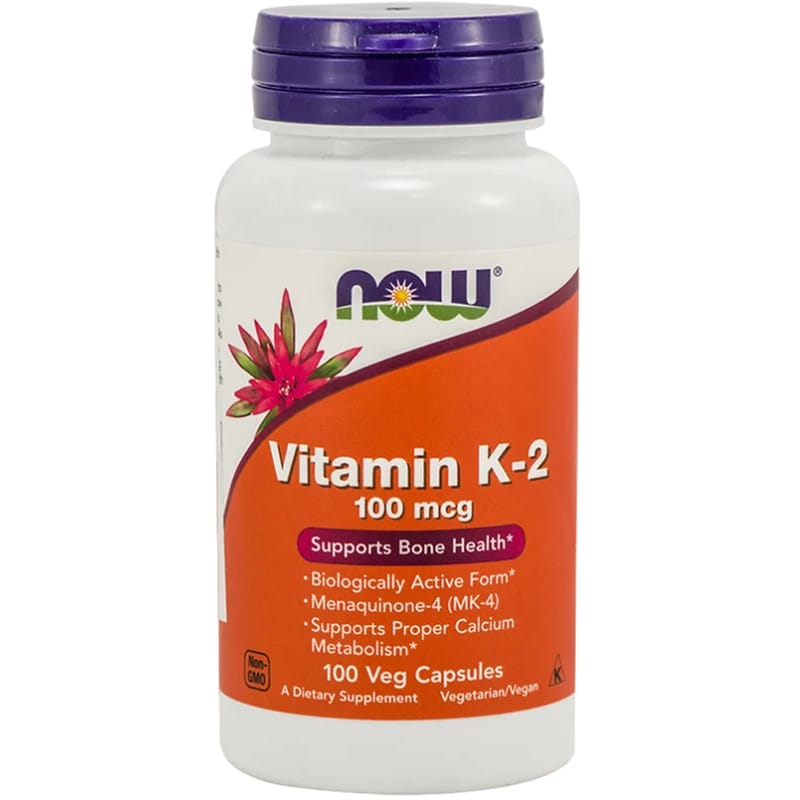 Now Vitamin K-2 100mcg - 100 κάψουλες