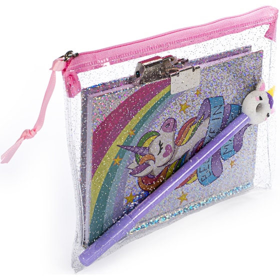Σετ Νεσεσέρ με Σημειωματάριο και Στυλό Tcd Made for Kids Unicorn image 3