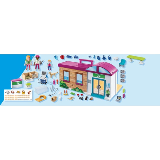 PLAYMOBIL® Βαλιτσάκι Κτηνιατρική Κλινική (71715) image 6