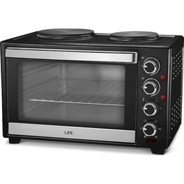 LIFE 302 30 Lt Μαύρο Ηλεκτρικό Κουζινάκι
