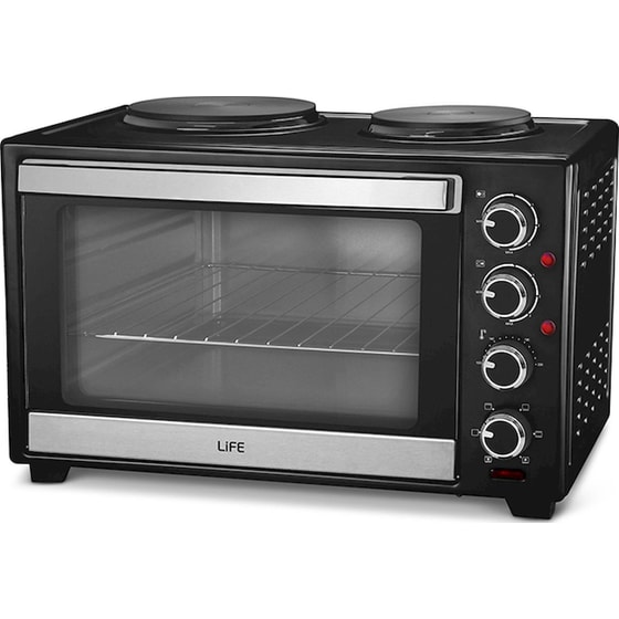LIFE 302 30 Lt Μαύρο Ηλεκτρικό Κουζινάκι image 0
