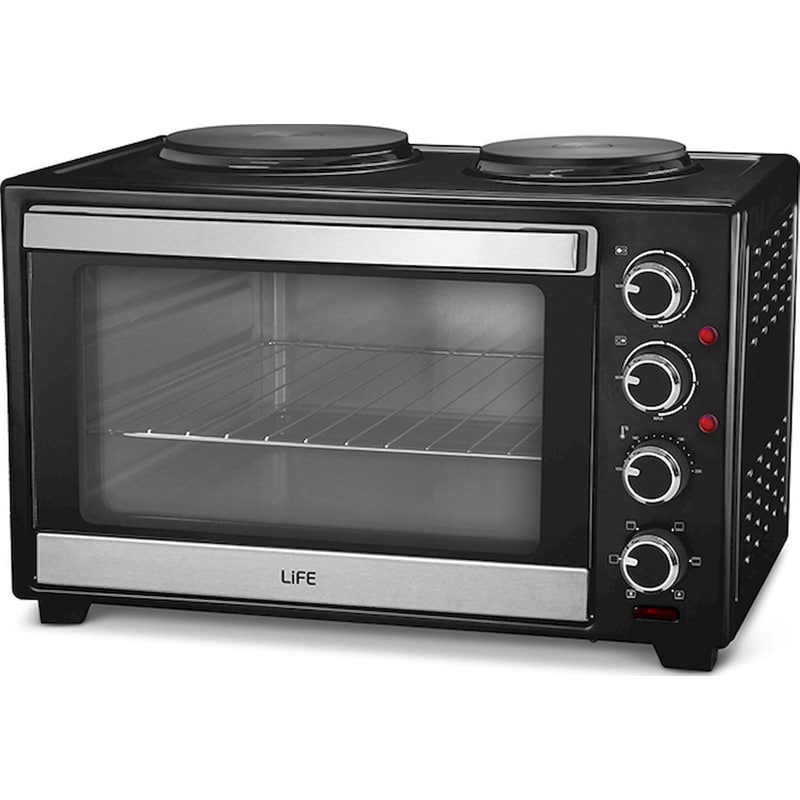 LIFE 302 30 Lt Μαύρο Ηλεκτρικό Κουζινάκι