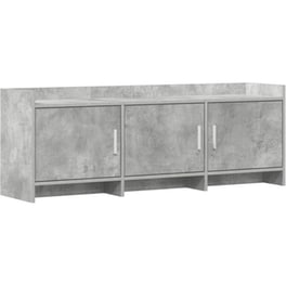 Έπιπλο Τηλεόρασης VidaXL 130 x 33 x 47 cm - Γκρι Σκυροδέματος