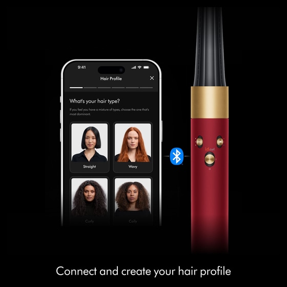 DYSON AIRWRAP HS08 596926-01 I.D. STRAIGHT+ WAVY Multistyler Red Velvet/Gold image 11